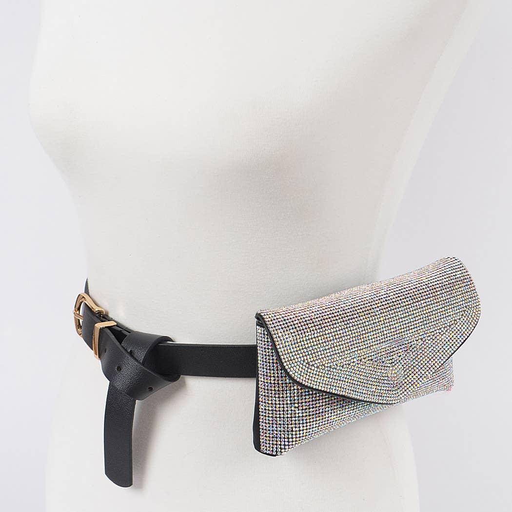 Rhinestone Plus Size Fanny Pack