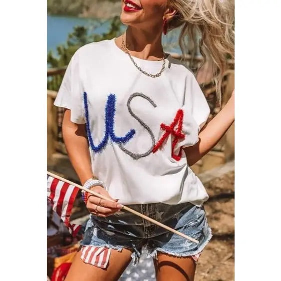 USA Tinsel T-Shirt “Medium”