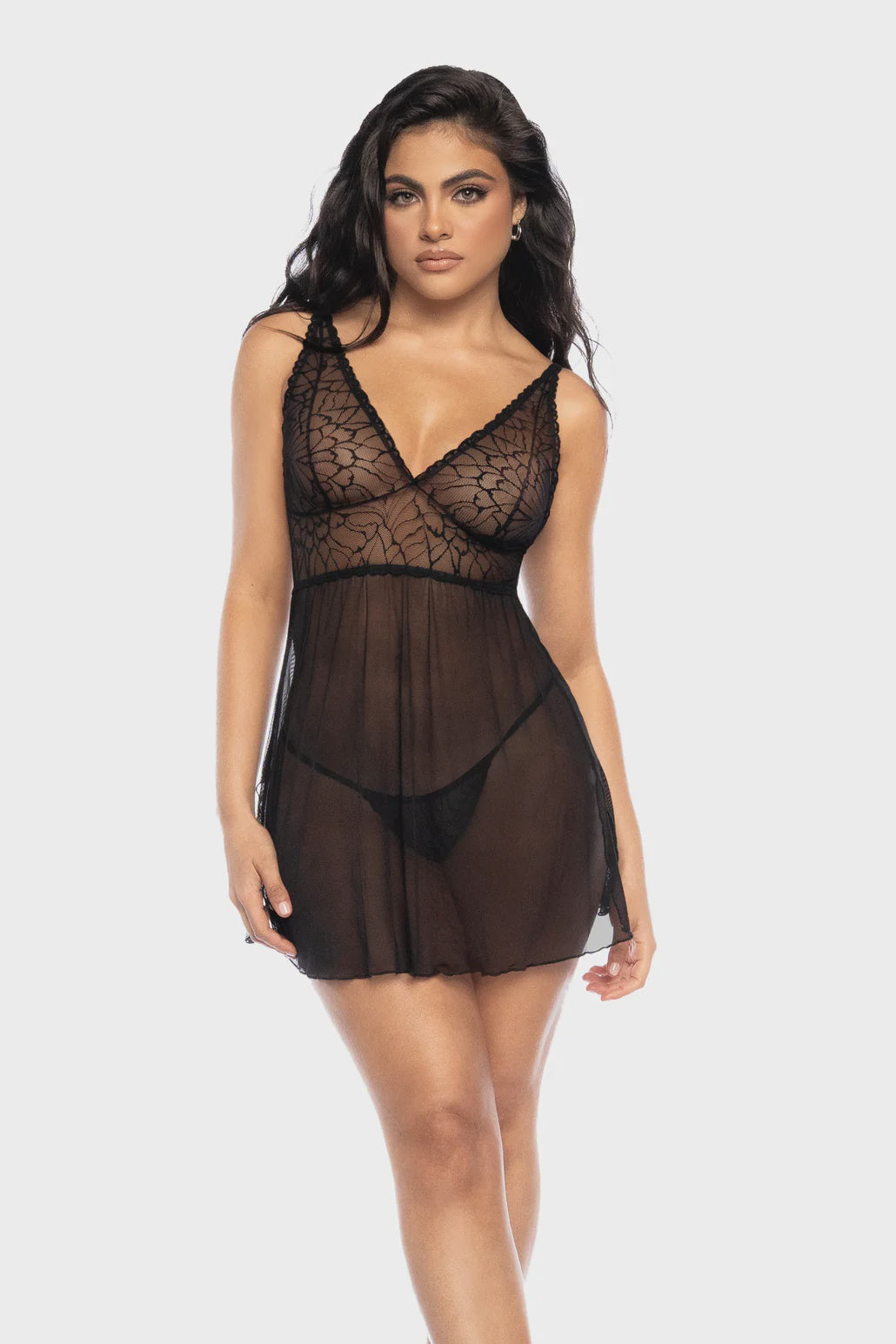 7503 black babydoll