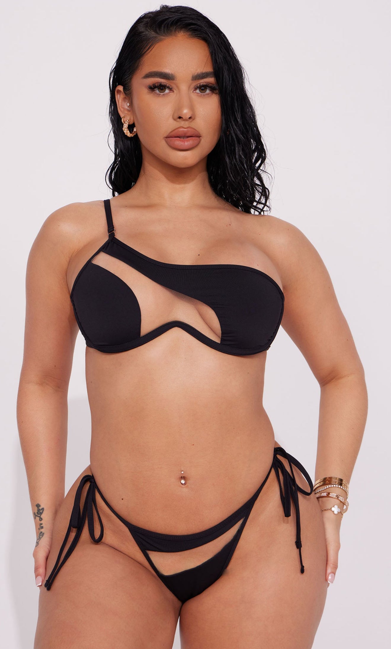 Baltic Sea 2 Piece Bikini Black