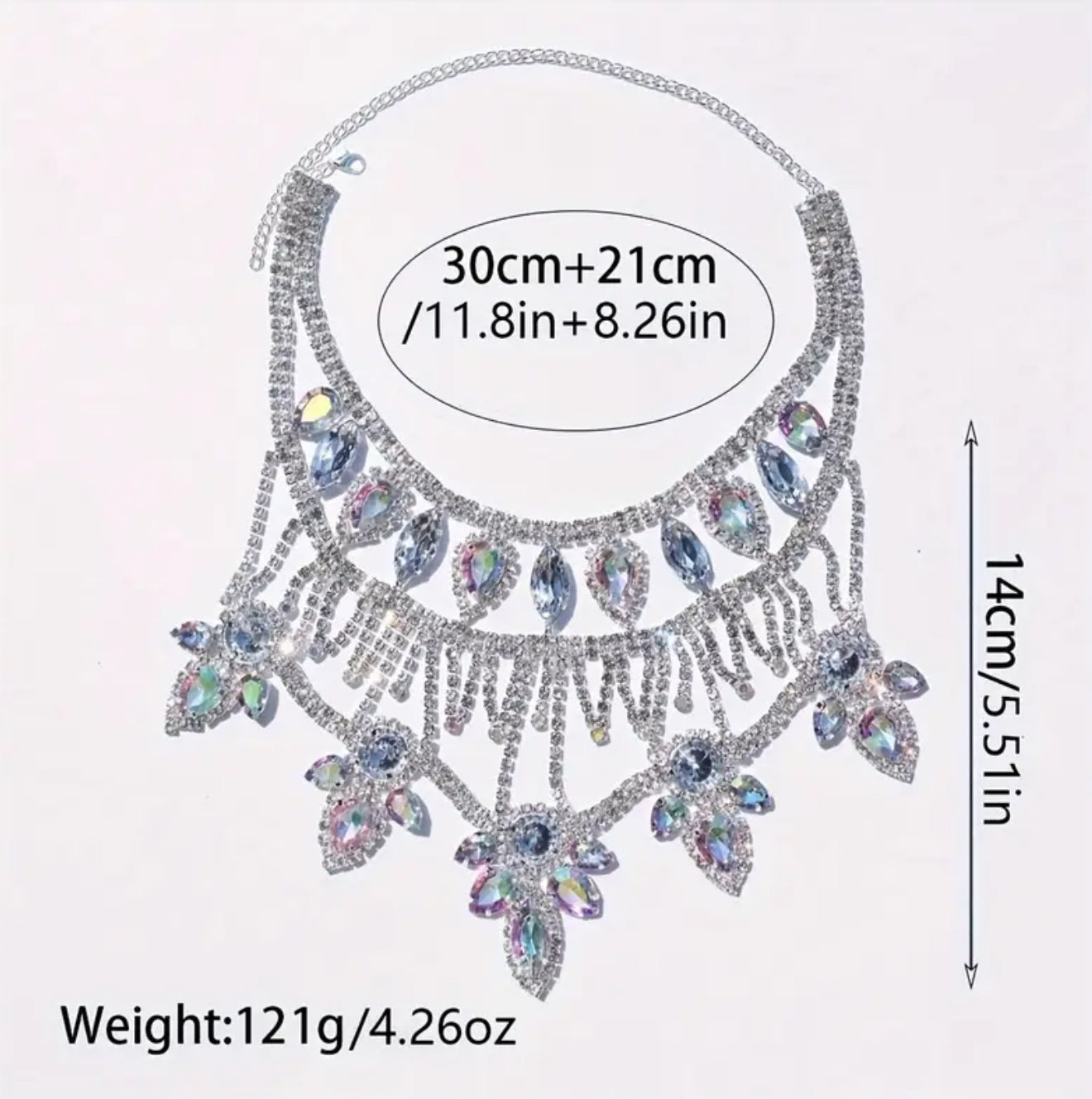 Elegant Boho Rhinestone Choker