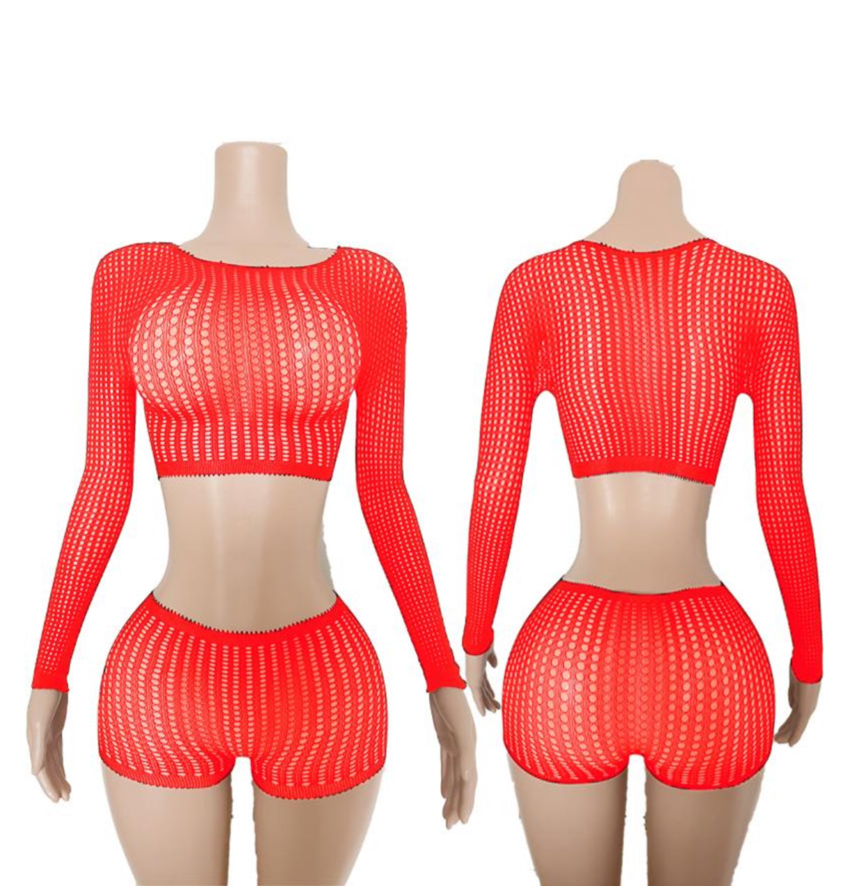 E-M107 2PC Short Set