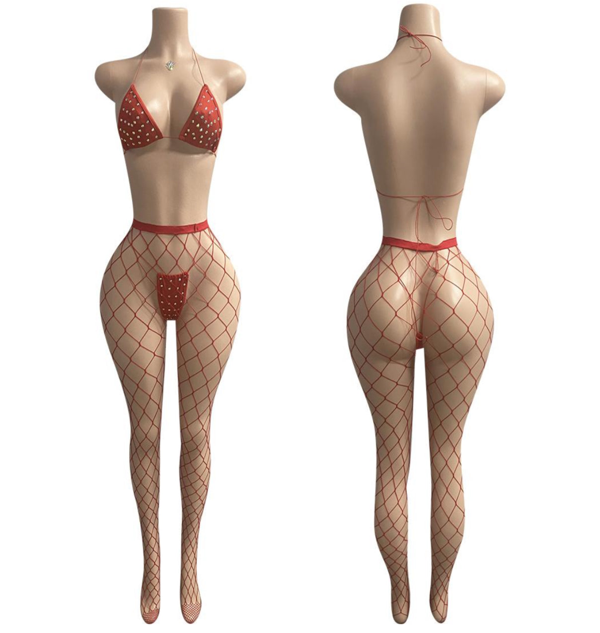 E-R34E 3PC dance wear set