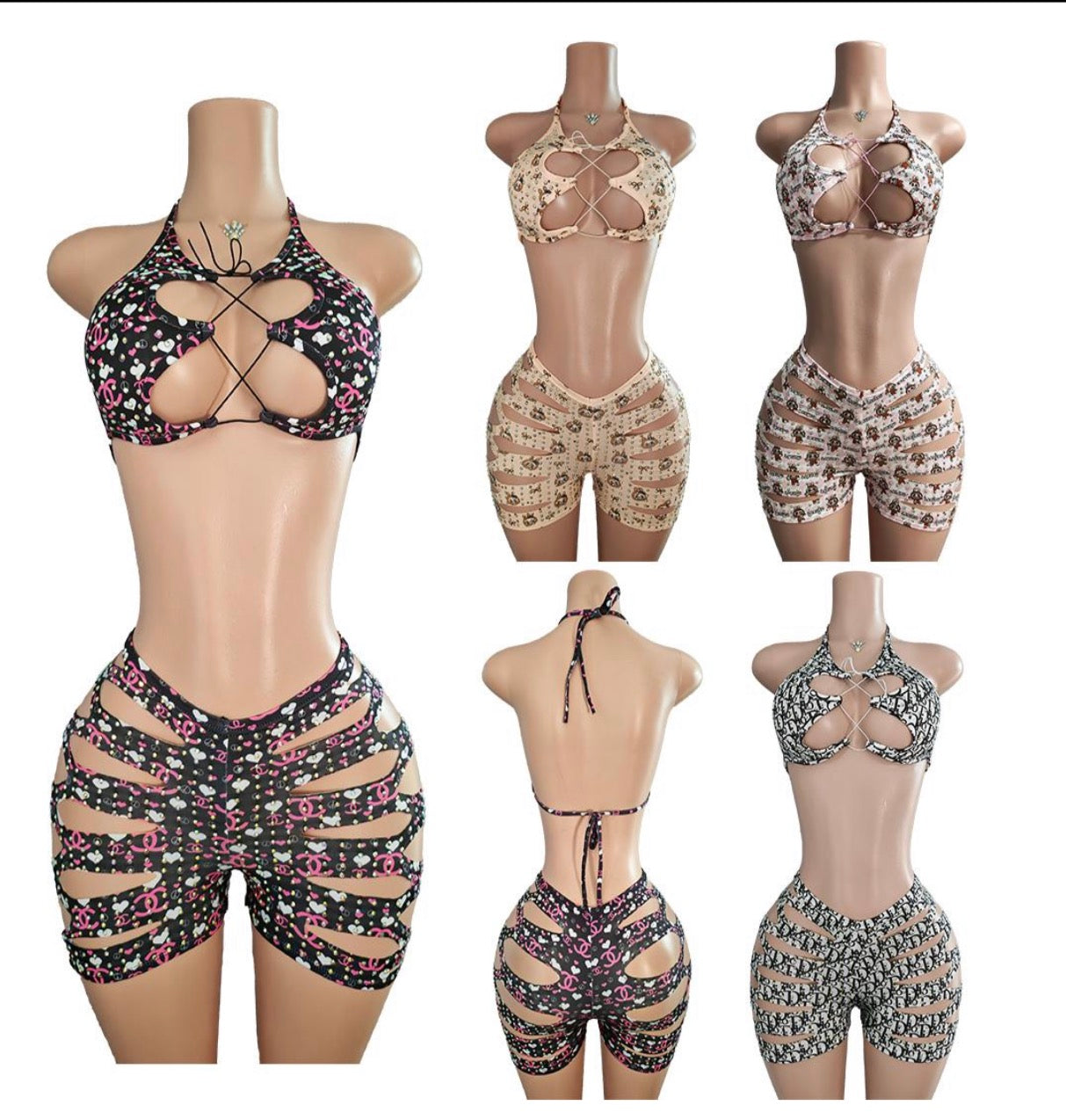 E-R37A 2PC Dancewear Set