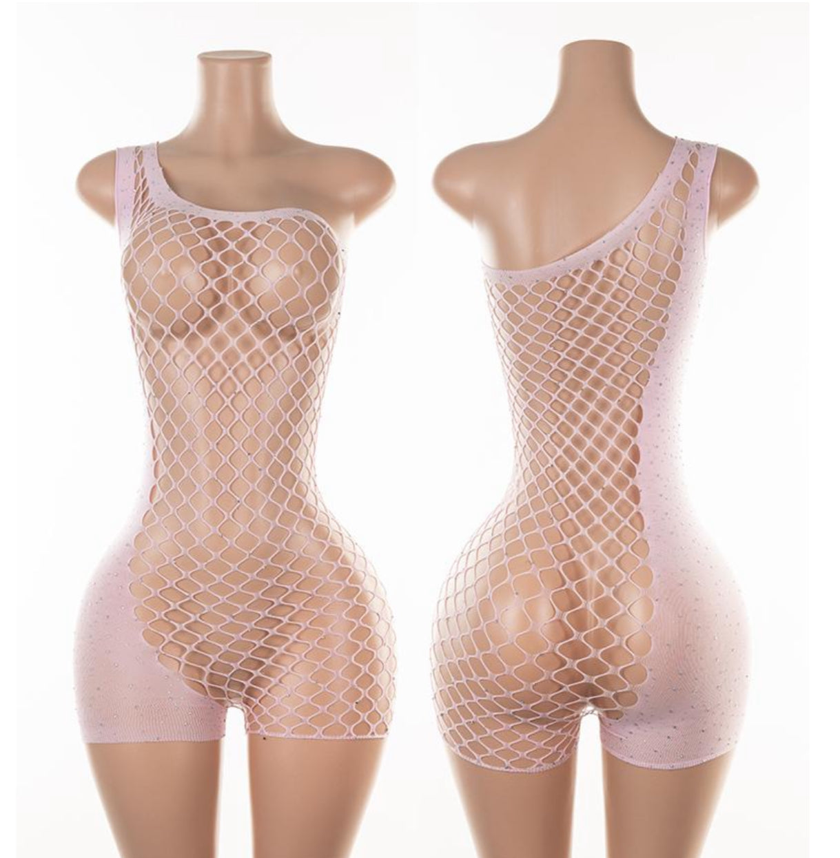 E-E03-R09 White Exotic Dancewear