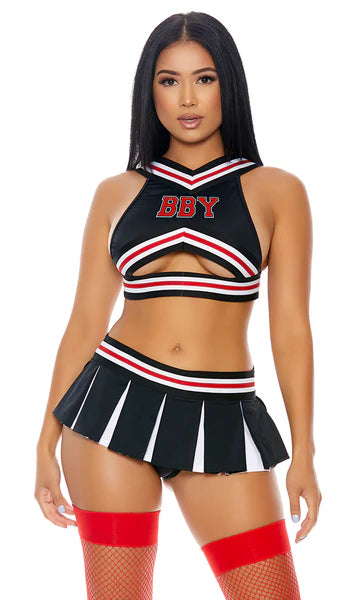 551567 Good Luck Charm Sexy Cheerleader Costume