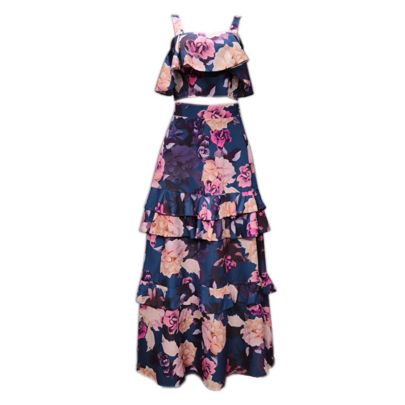 Camisole Top and Maxi Skirt “Small”