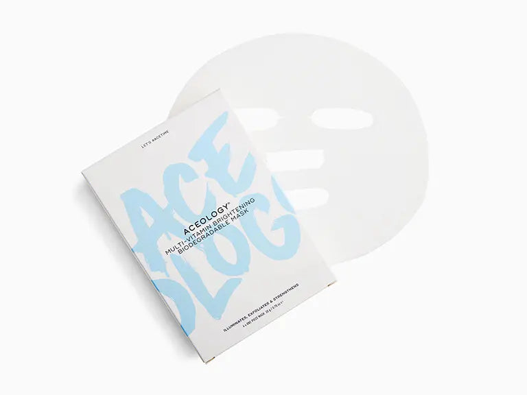 ACEOLOGY
Multi-Vitamin Brightening Biodegradable Mask