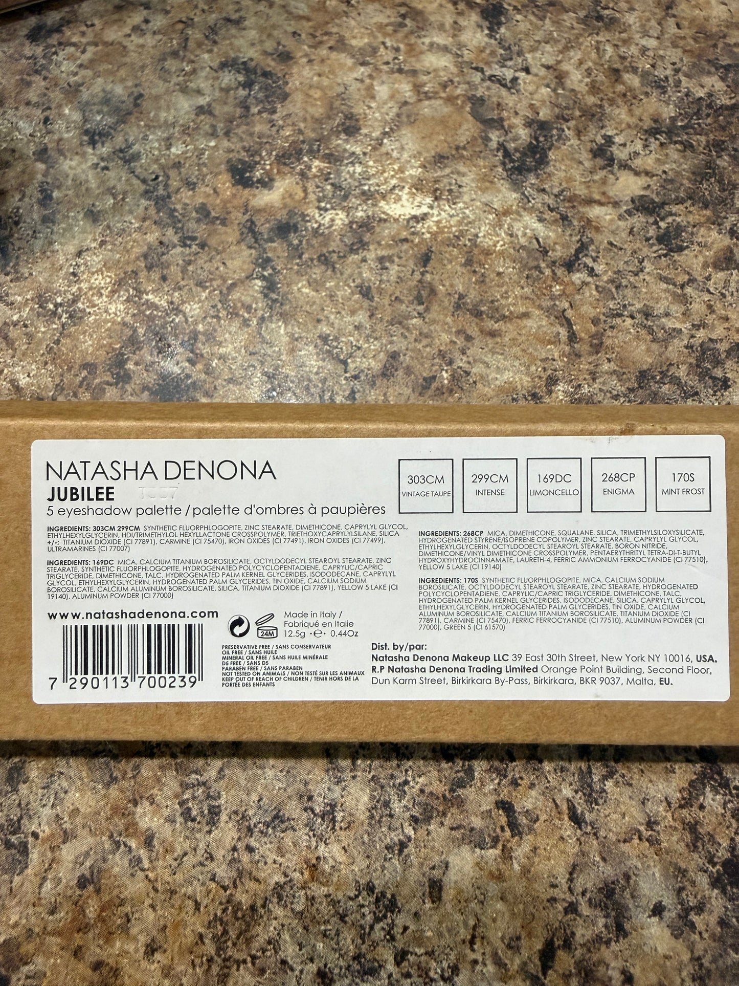 NATASHA DENONA Jubilee Eyeshadow Palette