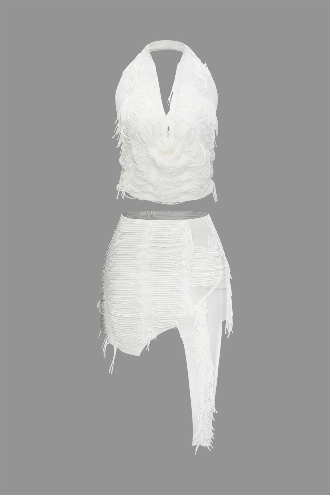 Cami top and mini skirt