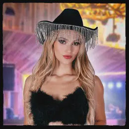 Cowboy Hat with Fringes