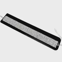 Row CZ Bracelet Silver-Clear