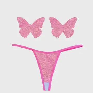 Pastie and Pantie Lingerie Set