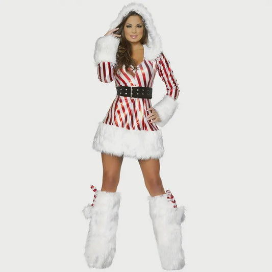 Dress + Belt + Leg Warmers