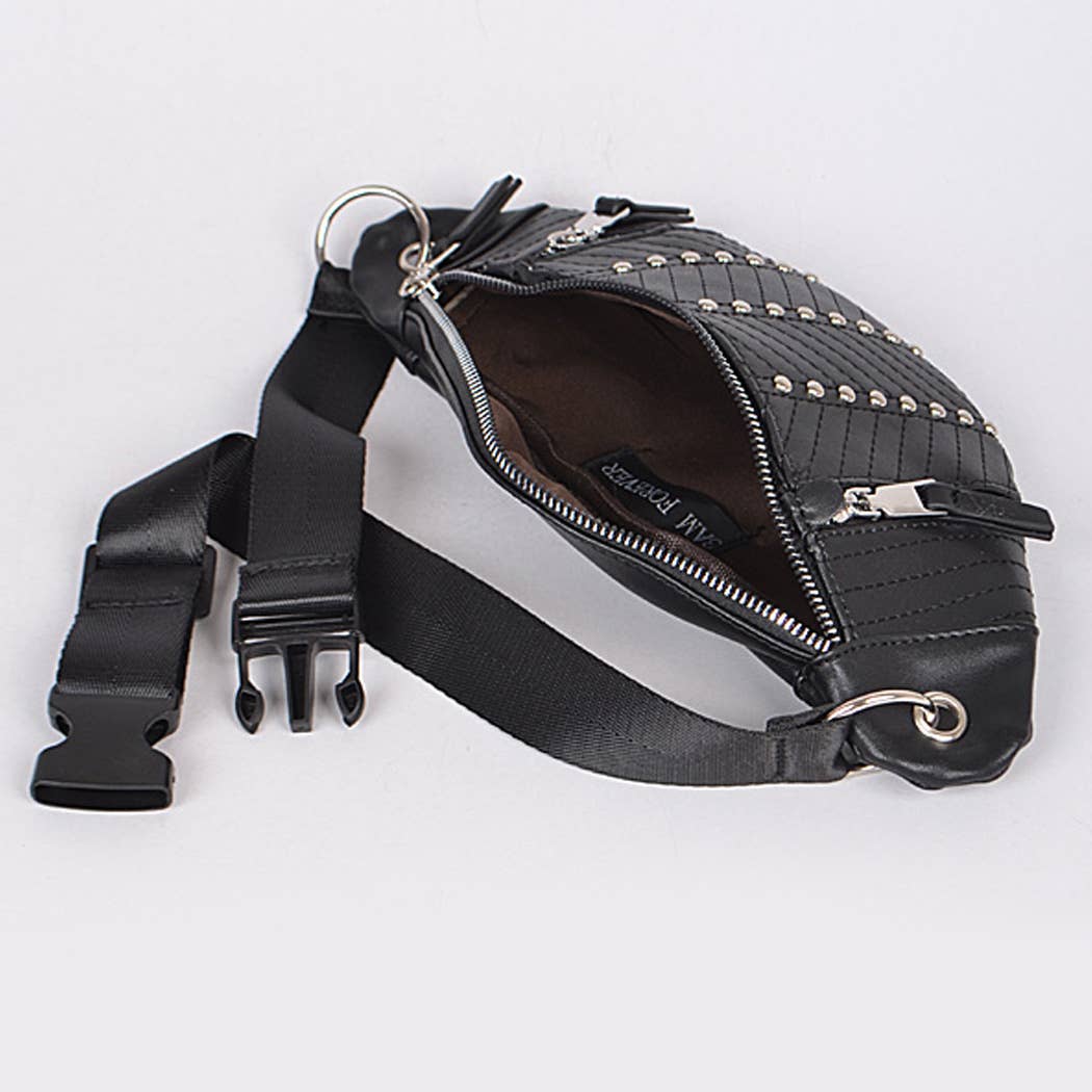 Studded Casual Fanny Pack
