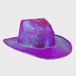 Metallic Light Pink Cowboy Hat