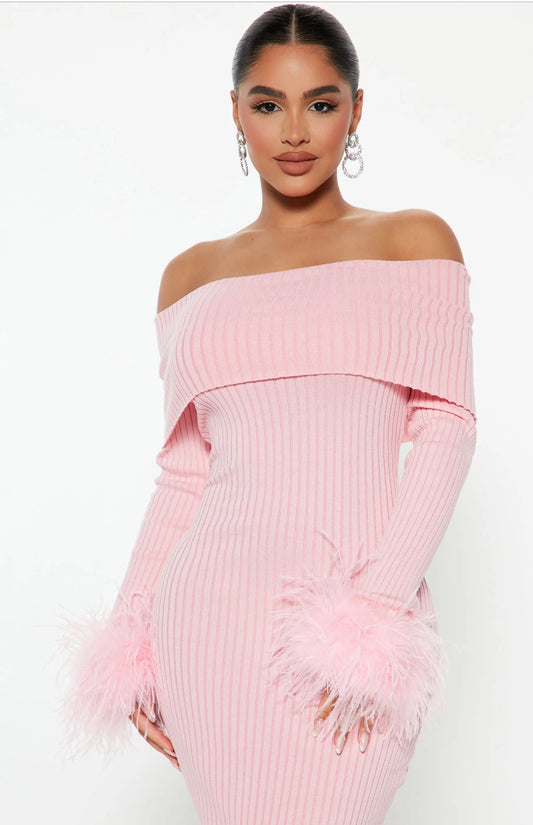 Legally perfect pink dress