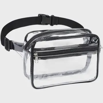 Funny wrist clear bag