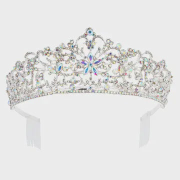 Star in Bloom Vine Rhinestone Wedding Tiara