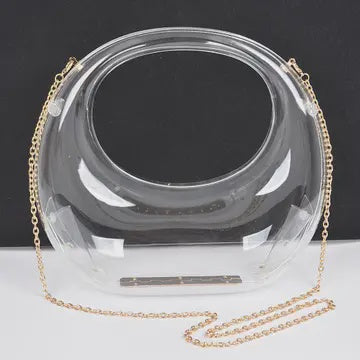 Transparent Acrylic Clutch