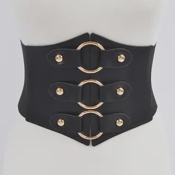 Wide Multi O Ring Metal Elastic Belt