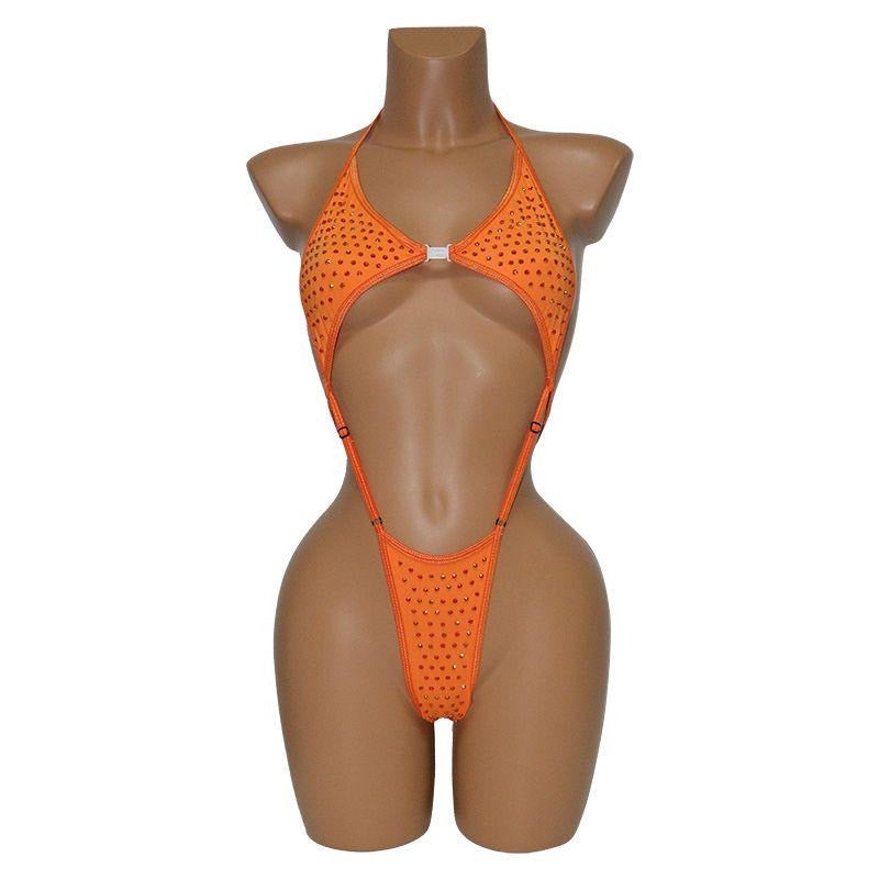 Midnight Sparkle Rhinestone Monokini