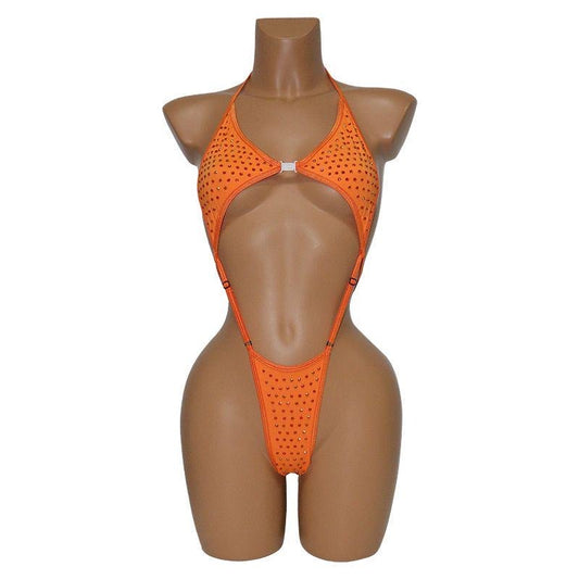 Midnight Sparkle Rhinestone Monokini