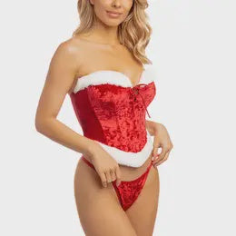 SANTA'S ENTOURAGE BUSTIER