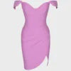 Woman Hot Selling Wide Strap Bandage Dress