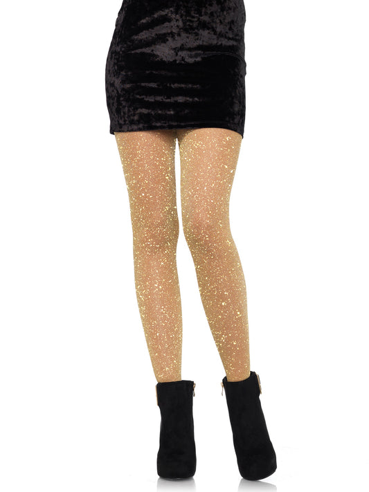7130 Lurex shimmer tights