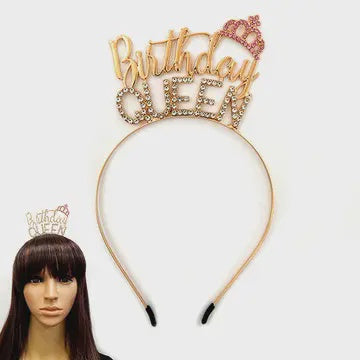 Brithday Queen Rhinestone