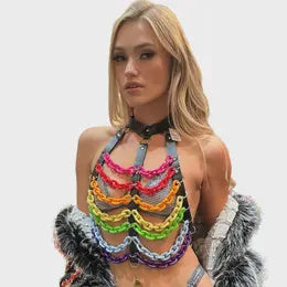 KX253 - Rainbow Chain Straps