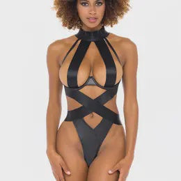 Lydie Teddy lingerie Black X