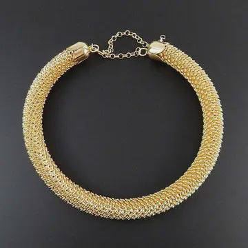 Textured Chain Choker