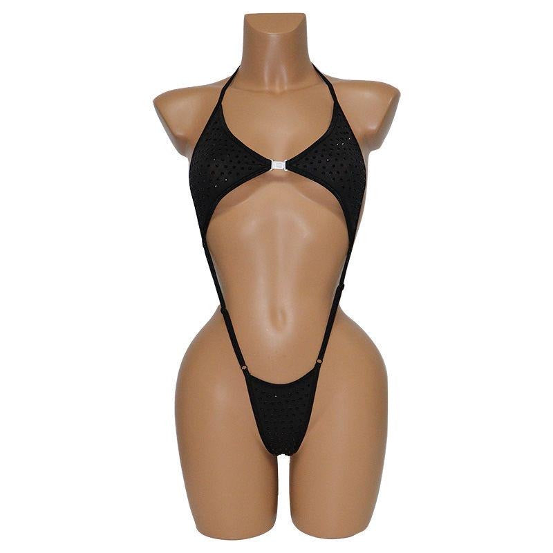 Midnight Sparkle Rhinestone Monokini