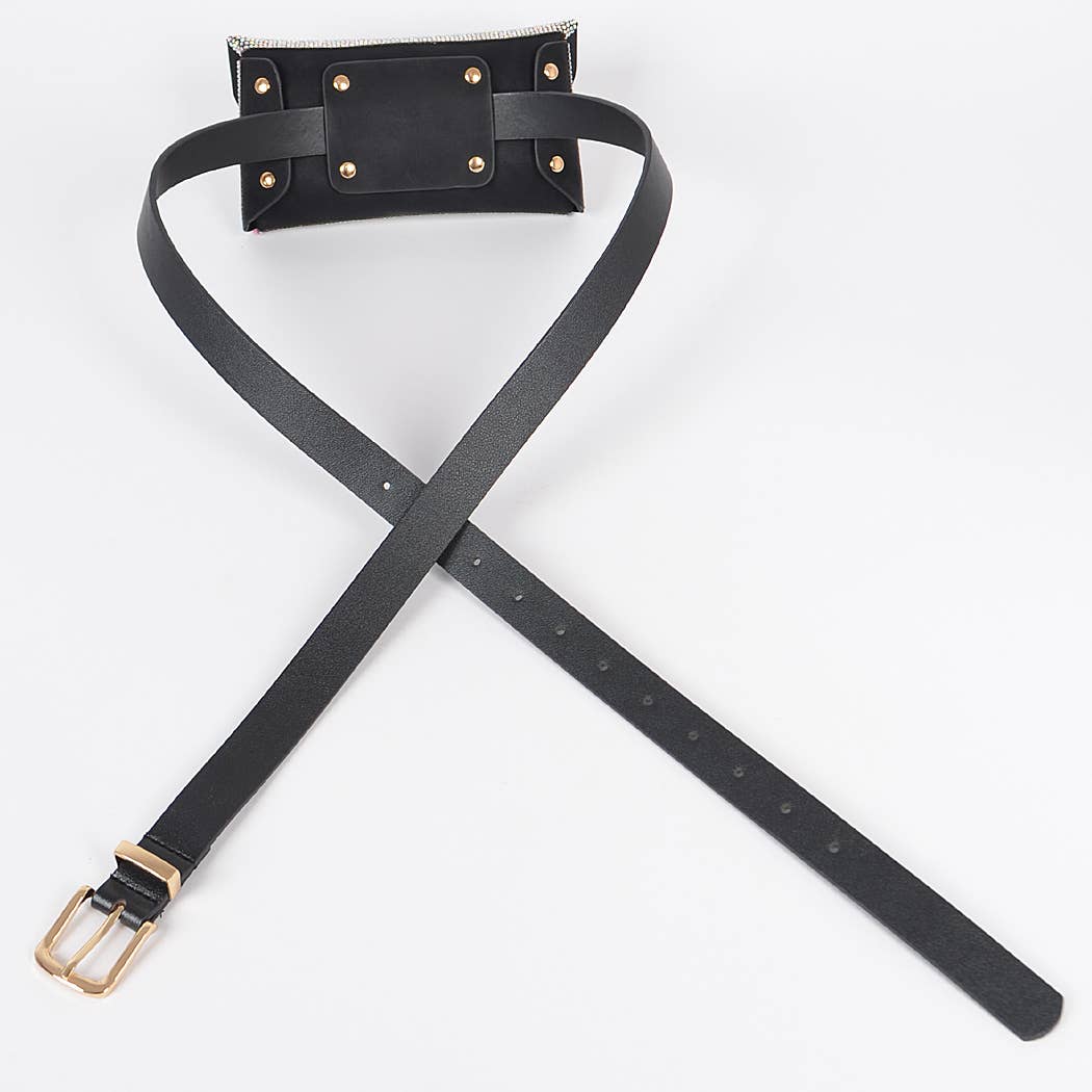 Rhinestone Plus Size Fanny Pack
