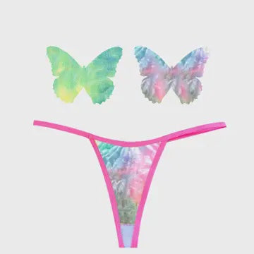 Pastie and Pantie Lingerie Set