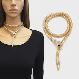Snake Y Rope Chain Magnetic Necklace