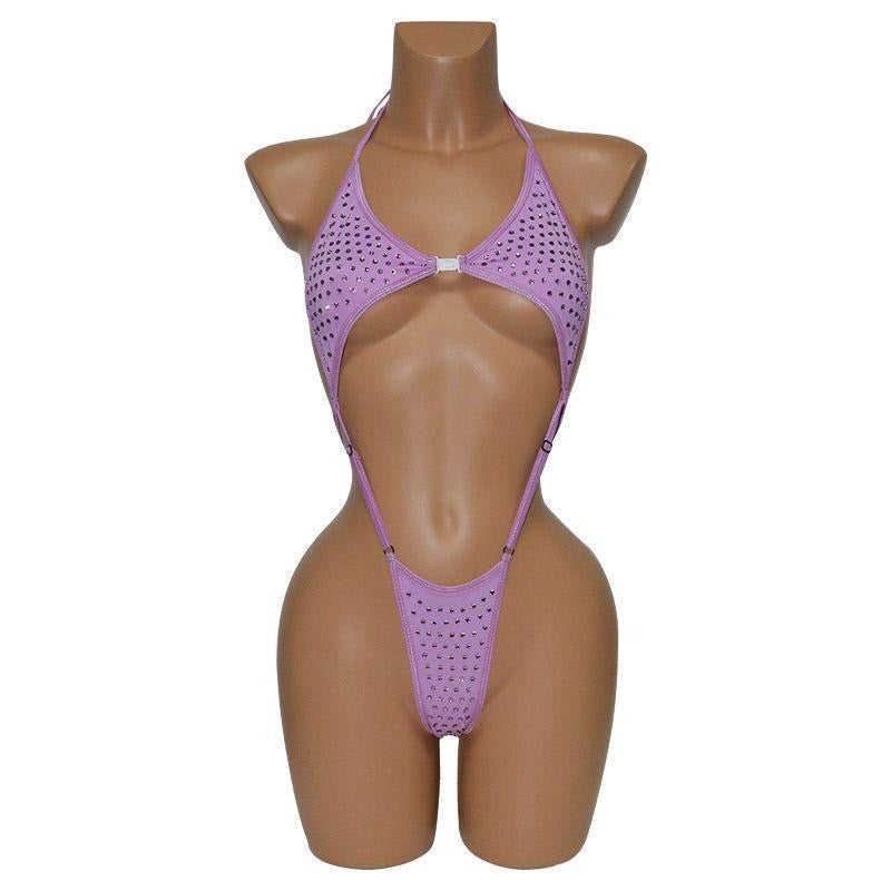 Midnight Sparkle Rhinestone Monokini