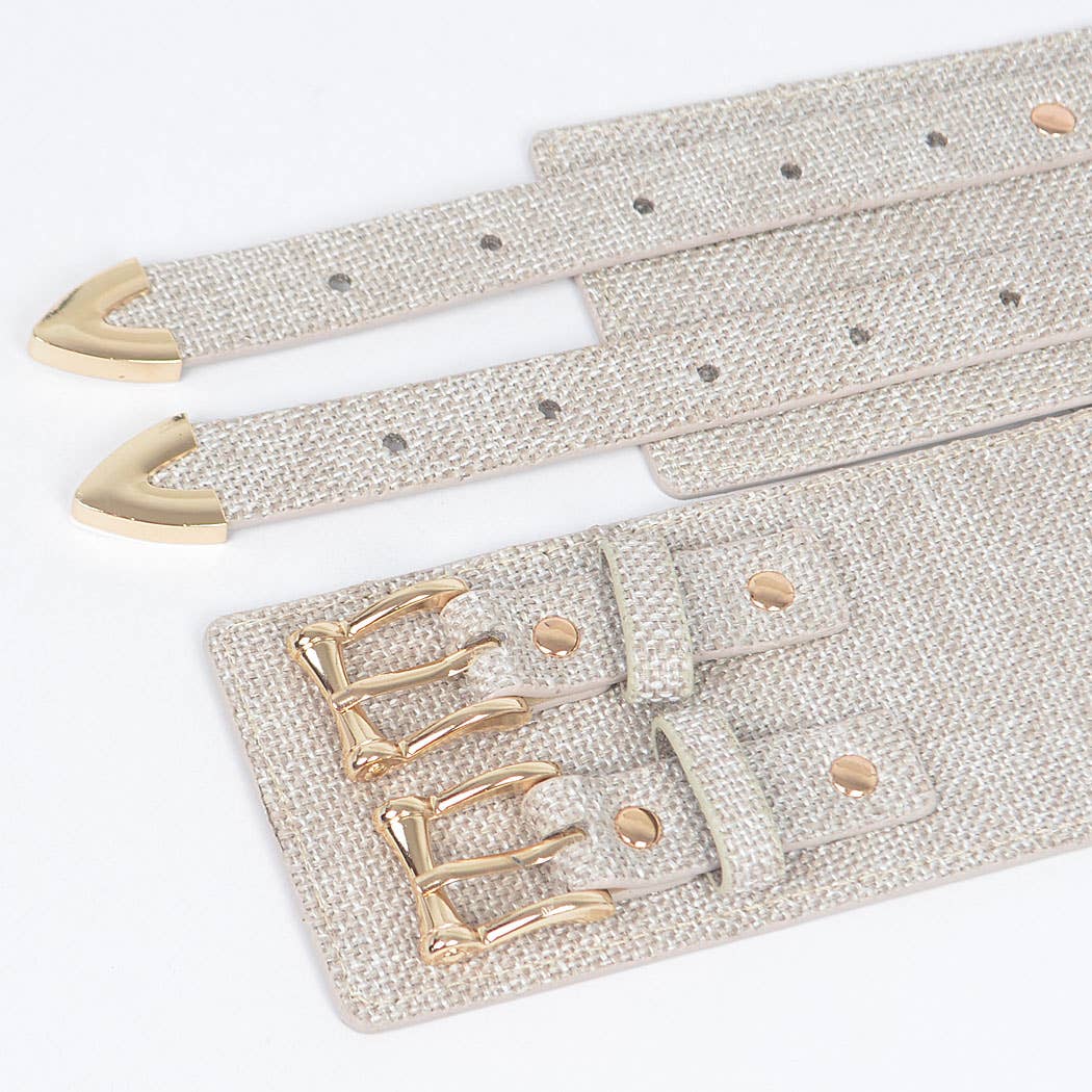 Linen Stretch Belt