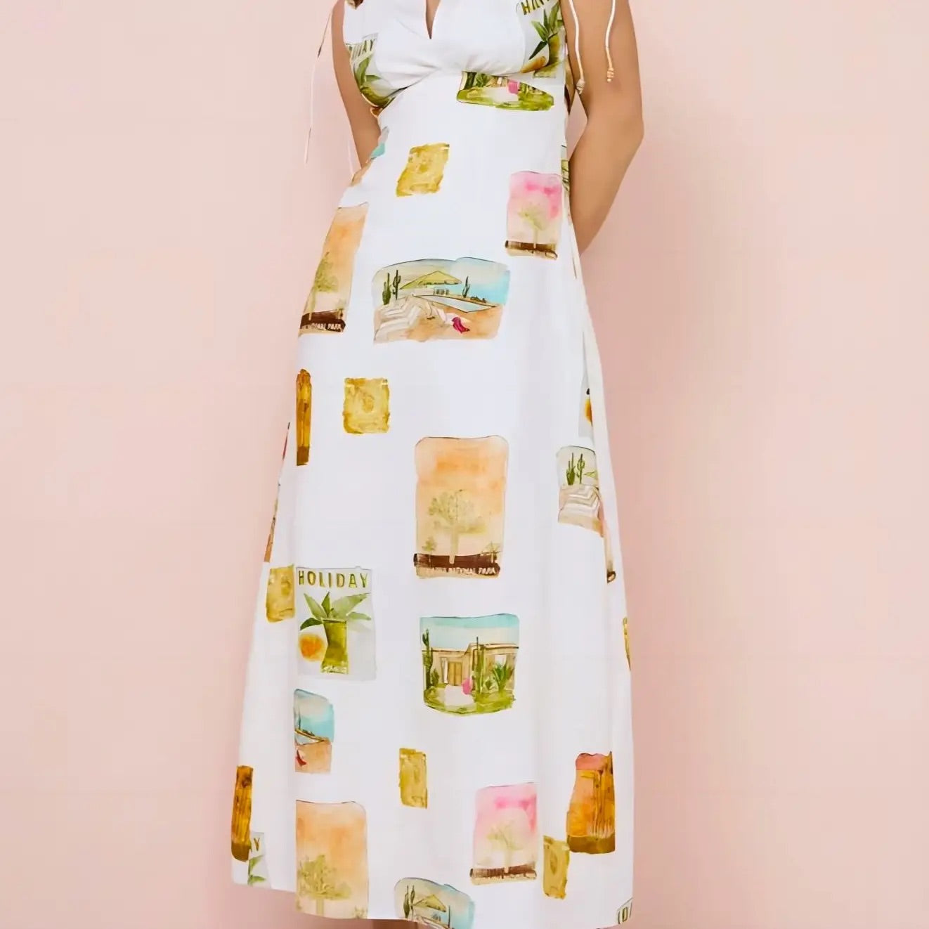 Chic Waisted Dress Medium