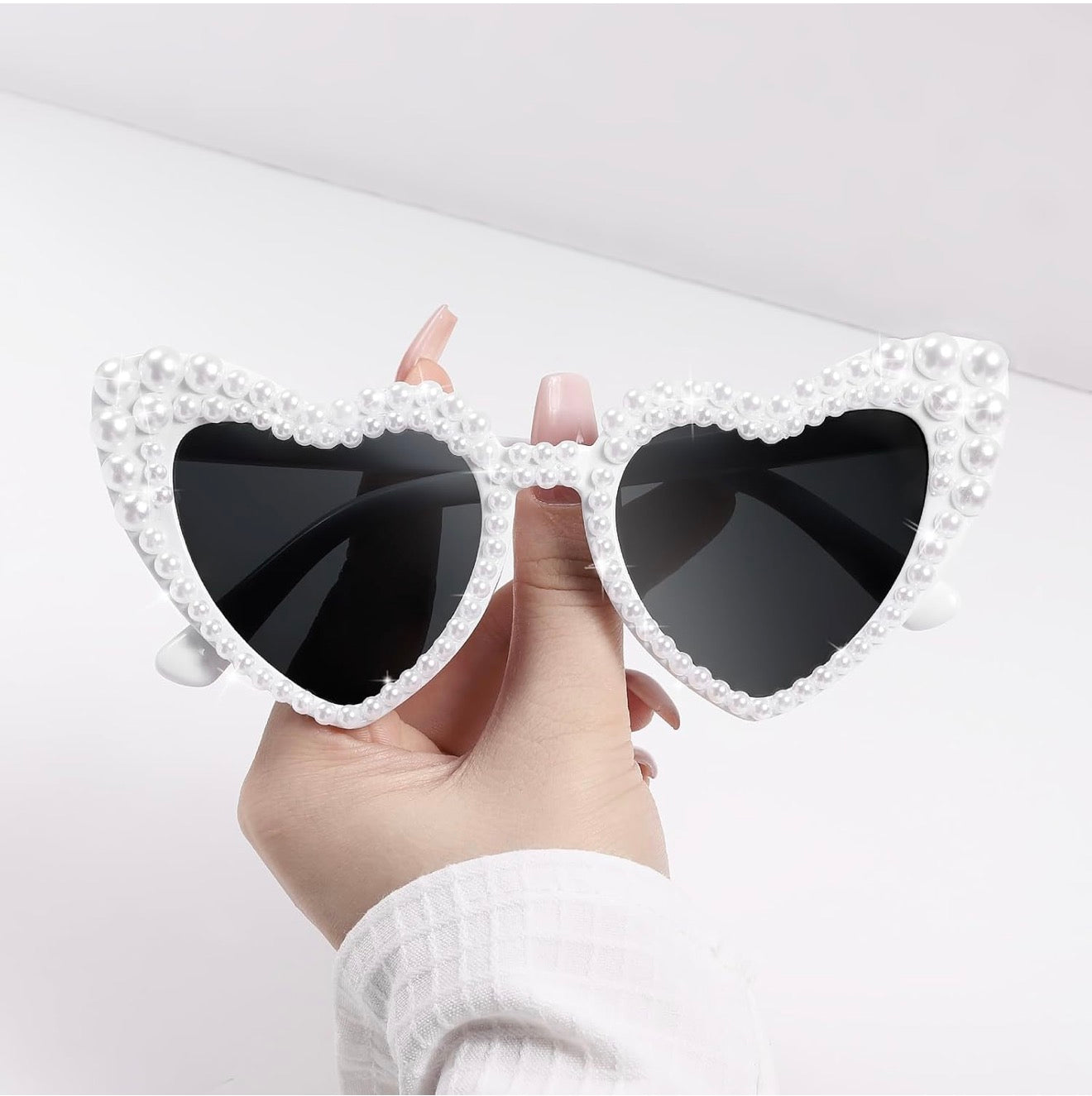 White Sunglasses Heart