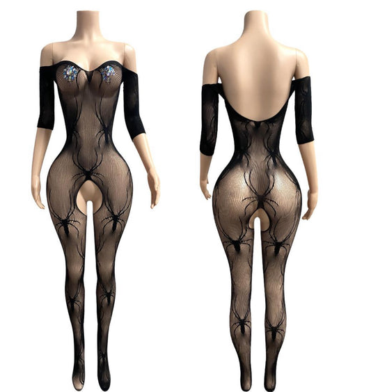 E-M73 full body stocking black