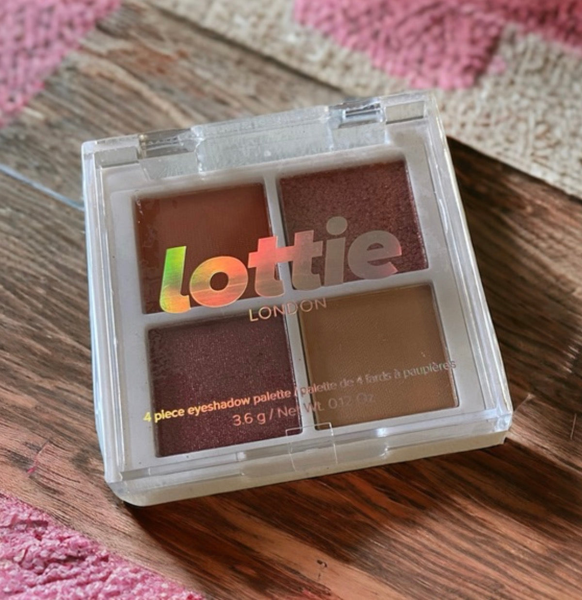 LOTTIE LONDON The Rusts Eyeshadow Quad