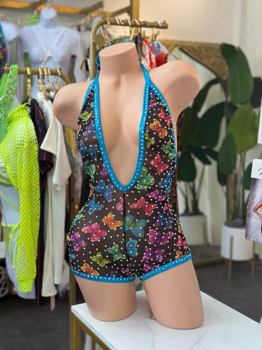 Denis Butterfly Romper One Size