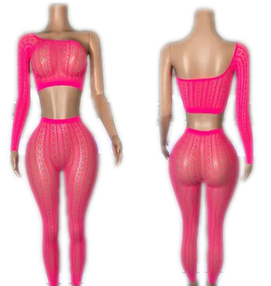 E-T35 2PC Dancewear pants set