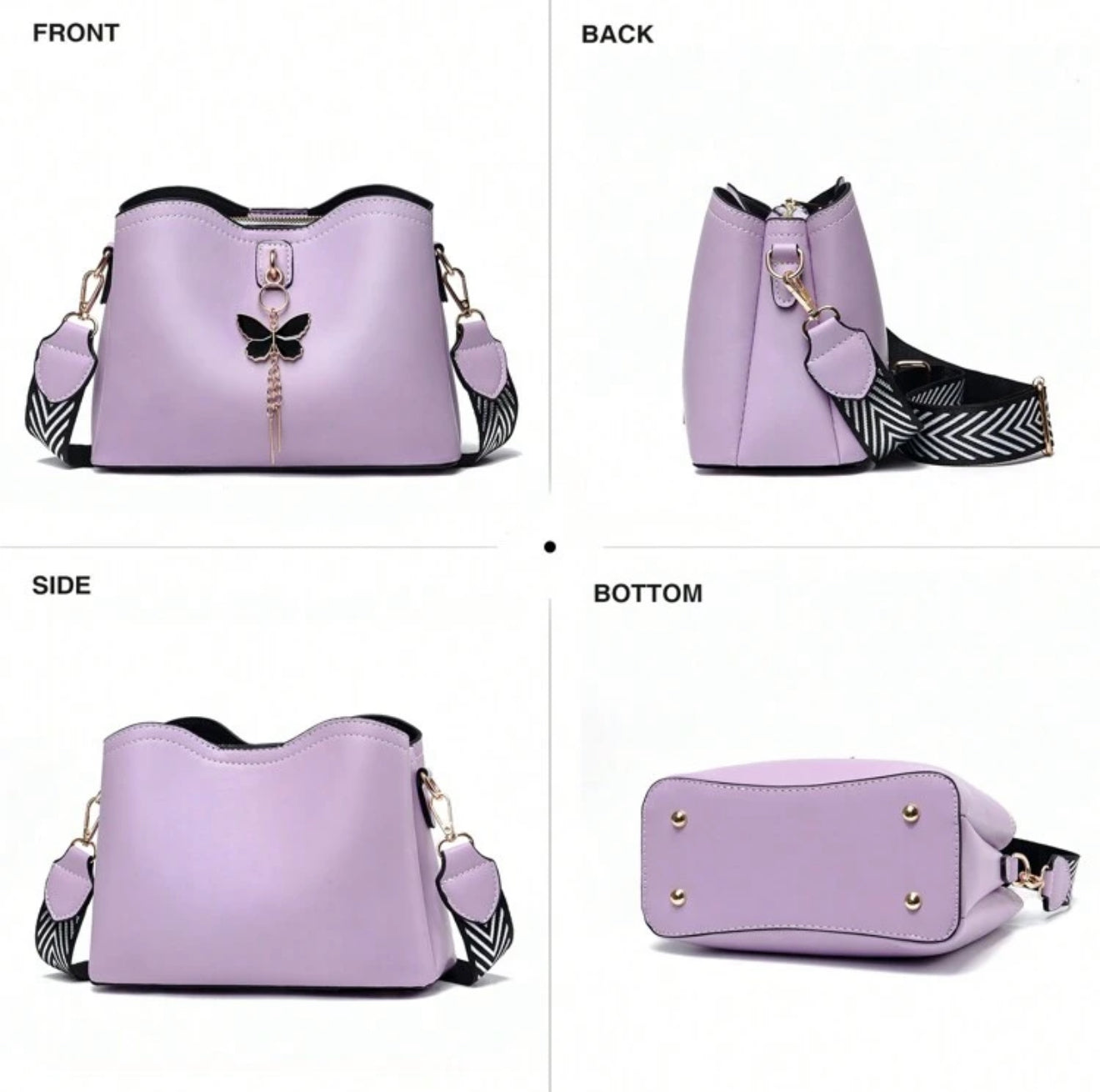 Small Crossbody Purple Bags