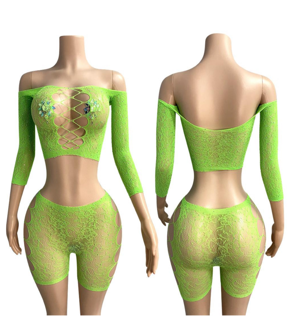 E-M95 Dancewear short set