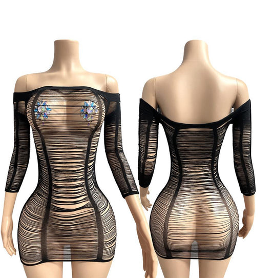 E-M78 exotic dancer dress