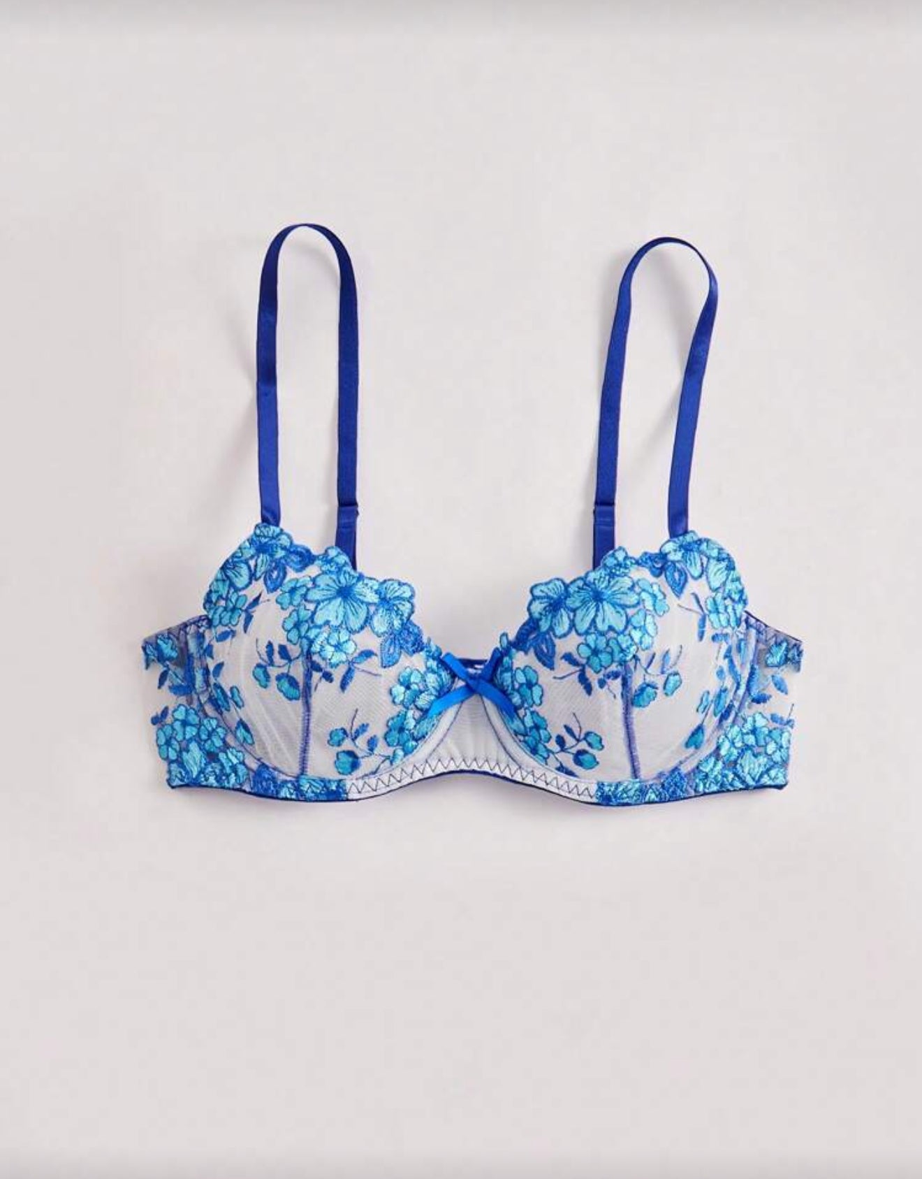 Transparent Floral Lace Lingerie Set “Small”